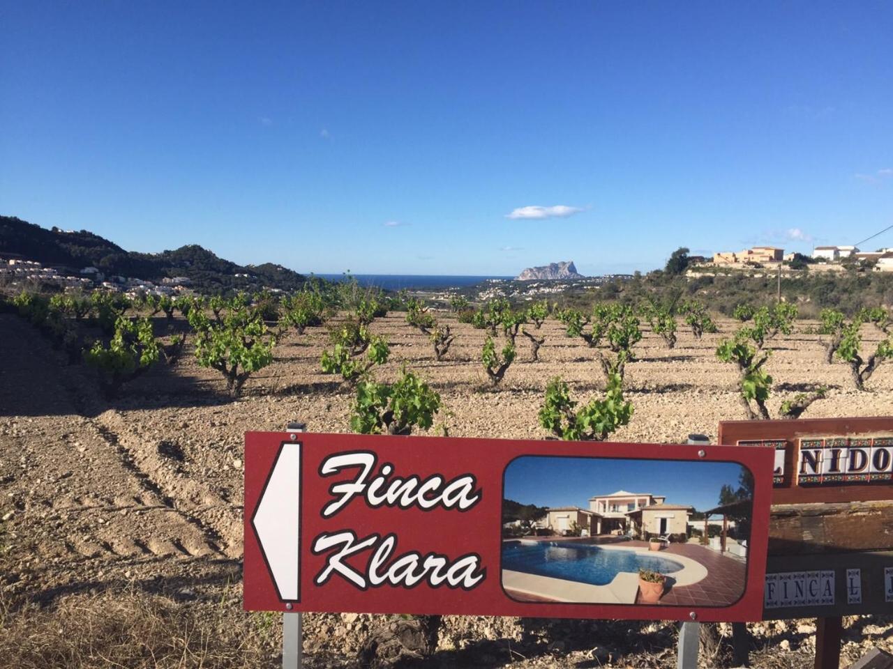 Finca Klara, Boutiquehotel - Apartment -Javea-Moraira- Benitachell Eksteriør bilde